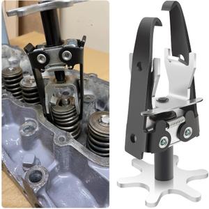 OFBAND Overhead Valve Spring Compressor Tools Adjustable,Valve Spring Tool Removes Value Springs Without Remove Cylinder Head,Universal Carbon Steel Valve Spring Removal Tool Car Accessories