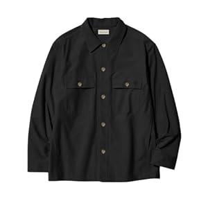 Palm Tree Club Club Overshirt Black, XL