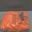 Lelepet Dog Coat Warm Dog Winter Coat Waterproof Dogs Jacket with Harness Built in Reflective Pet Fleece Vest Zip-Up Cold Weather Coats for Small Medium Large Dogs Turtleneck Windproof Blaze Orange L