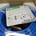 Compressed Air Piping System with 3/4 Inch ID x 200 feet 5-Way Multi-Outlet Aluminum Manifolds with individual Pressure Gauge HDPE Tubing Shop Air Line Kit, Air Compressor Line Kit | 200 PSI | 9120G