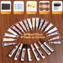 Wood Floor Scratch Repair - Set of 39 - Hardwood Floor Repair Kit Wood Filler Putty, Wood Markers Furniture Repair Kit Touch Up Pens for Scratch Stain Hole, Restore Laminate Vinyl Veneer Cabinet