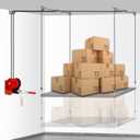 Overhead Garage Storage Lift Hoist, Heavy-Duty Ceiling Mounted Garage Storage Lift System for Organization, Easy to Install (Heavy-Duty Ceiling Mounted Garage Storage Lift)