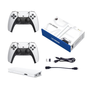 Wireless Retro Game Stick with 20000+ Classic Games, 23 Emulators, 4K HDMI Output, Dual 2.4G Controllers, 64GB/128GB Storage, Plug and Play Retro Gaming Console for TV (128)