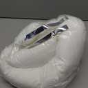 4PC Newborn Photo Props - 1 Soft Cotton-Linen Blend Donut + 3 Posing Pillows, Infant Photography Posing Set for 0-3 Months Babies (3-6kg), Safe & Skin-Friendly Baby Photo Shoot Accessories