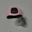 BIGBEAR UV Light for Nails, 48W UV LED Nail Lamp for Gel Polish, Fast Nail Dryer with Automatic Sensor, 3 Timer Setting, Small and Portable, LED Nail Light for Fingernail and Toenail (single (pink))