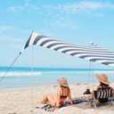 Neso Portable Beach Tent Sun Shelter - Lightweight Beach Shade Canopy - Easy Setup for Family Outings - Patented Reinforced Corners - UPF 50+ Sun Protection, 108 inches x 108 inches x 82 inches