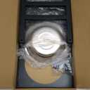 ADENGL Metal Raised Dog Bowl, 10" Tall Elevate Dog Feeder Stand with 2 Stainless Steel 42oz Bowls & 16x24 NonSlip Mat – Stronger Dogs Food & Water Bowl Stand (Black)