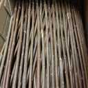 86 York Expandable Willow Lattice Fence Panel for Climbing Plants Vine Ivy Rose Cucumbers Clematis (4)