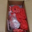 50 Pcs Red Roses Artificial Flowers, Real Touch Velvet Roses Bouquet Fake Flowers Bulk, Artificial Roses with Long Stems for Birthday Gift Women Mom DIY Bridal Wedding Centerpiece Decorations
