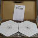 TEKXYZ Telescoping Balloon Stand Set of 4, 1.5ft to 7ft Free Adjustable Metal Balloon Column Stand for Party Decorations