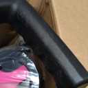 JMMD Toddler Bike with Push Handle for Kids 18-60 Months, 6 in 1 Foldable Push Bike with Training Wheels, Pedals, Brakes, Kickstand, Kid Balance Bike Gift & Toys for Boy & Girl (Large, Rosered)