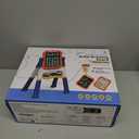 Kids Easel for Toddlers Age 2-4 Art Magnetic White Board & Chalkboard Double Side Adjustable Stand Drawing Writing Learning Educational Toy for 2 3, 4 Year Boys Girl Birthday Gifts (Blue)