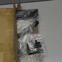 Cupcake Stand for 50 Cupcakes, 4 Tier Wooden Risers Display Stands Stepped Dessert Table Display Set with Metal Frame Tiered Tray Stand Serving Trays for Party Farmers Market Display (1 Pack)