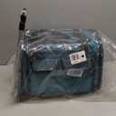 OLOTU Pet Backpack Portable Pet Trolley Case, Foldable Cat Carrier, Rolling Pet Carrier with Telescoping Handle, Breathable Cat Backpack Spacious (Blue-)