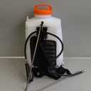 VEVOR Battery Powered Backpack Sprayer, 0-90 PSI Adjustable Pressure, 4 Gallon Tank, Back Pack Sprayer with 8 Nozzles and 2 Wands, 12V 8Ah Battery, Wide Mouth Lid for Weeding, Spraying, Cleaning