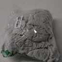 QIANMEW Couch Cushion Covers, Comfort Soft Magic Sofa Covers Washable Stretch Resistant Slipcovers for Sectional and L Shaped Seats Furniture Protectors for Pets (1PC Chair Cushion Cover, Ivory)