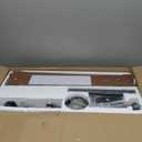 Glowivia 60 Inch Farmhouse Ceiling Fans with Lights and Remote, Black Industrial Caged Plug in Ceiling Fan with 6 Speeds and Reversible DC Motor, Double-Sided 6 Blades for Bedroom Living Room Garage