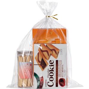 2 x joybest 500 Pcs Cellophane Gift Bags, 9x12 inches Clear Plastic Treat Goodie Bags with Twist Ties for Mugs, Gift Wrapping, Party Favors