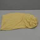 SuperO Waterproof Spandex Table Cover for 4FT Table Universal Fitted Stretch Tablecloth for Party, Banquet, Wedding and Events-Champagne (48" x 28.8" (Rectangular))