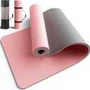 Pureegg Non Slip Yoga Mat, TPE, 72" x 24" x 0.24", Pilates