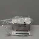 Bathroom Countertop Organizer with Front Ledge for Phone, Detachable Kids Toothbrush Holders with Cord Slots and Ring Holder, 6 Slots Toothbrush Toothpaste Holder with Drainage for Family (Silver)