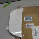 Bemis 170 Durable Plastic Toilet Seat, Elongated, White
