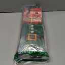 12 Pack Christmas Wine Gift Bags with Tissue Papers Xmas Wine Wrapping Bags Paper Buffalo Plaid Bottle Gift Tote with Handles Tissue Papers for Christmas New Year Wedding Decor (Multicolor, Santa)