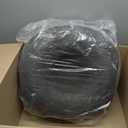 Cat Tunnel Bed for Indoor Cats with 3 Toys, Scratch Resistant Donut Cat Bed, Up to 9 Lbs (M 20x20x9, Dark Grey)