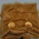 Dog Lion Mane Costume - Realistic Mane with Ears for Medium to Large Sized Dogs, Pet Halloween Costumes Birthday Party Cosplay Apparel