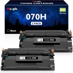070H Toner Cartridge 2-Pack Replacement for Canon 070H Black High Yield Toner Cartridge CRG-070H CRG070H for Canon imageCLASS MF465dw MF462dw LBP247dw LBP246dw MF460 LBP240 Series Printer Ink