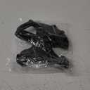 PHOEPET No Pull Dog Harnesses for Small Dogs Reflective Adjustable Front Clip Vest with Handle 2 Metal Rings 3 Buckles [Easy to Put on & Take Off] (S, Black)