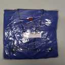 Men's Multi Color Chef Jacket/Light Weight Chef Coat With Contrast Black Piping  (Blue, 2X-Large)