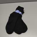 AMENLAN Women Heated Socks Ski Winter Thermal Hiking Snowboarding Thick Boot Insulated Socks (3 Pairs, Black)