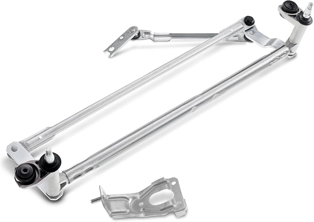 A-Premium Front Windshield Wiper Transmission Linkage Assembly Compatible with Volkswagen Vehicles - Jetta 2005/2007-2014, Golf 2010-2014, Golf R 2012-2013, Eos, GTI, R32, Rabbit