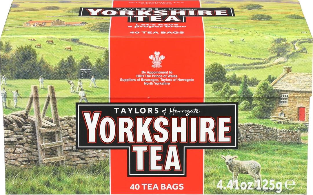 Taylors Of Harrogate, Tea Yorkshire, 40 Count, BBD:  09/27