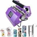 BetterSub Tumbler Mug Heat Press Machine 30 OZ 20 OZ 16 OZ Sublimation Straight Skinny Tumbler Mug Sublimation Print 11 OZ 15 OZ Sublimation Mug Heat Transfer Purple