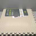 ProsourceFit Puzzle Exercise Mat  in, EVA Interlocking Foam Floor Tiles for Home Gym, Mat for Home Workout Equipment, Floor Padding for Kids, Cream, 24 in x 24 in x  in, 24 Sq Ft - 6 Tiles (Beige)