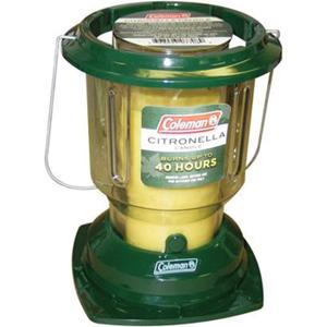 Coleman 70+ Hour Citronella Candle Outdoor Lantern - 6.7 oz (Green)