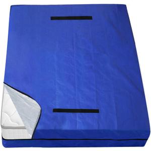 Mattress Bags for Moving and Storage,Waterproof Mattress Cover for Moving with Heavy Duty Handles, Strong Zipper, Reusable Mattress Storage Bag, Moving Supplies & Moving Bags,Twin XL Size,Blue