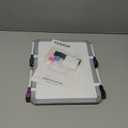 VUSIGN Small Dry Erase Whiteboard, 8.5 x 11 Inches White Board for Kids, Students, Fridge, Locker, Mini Dry Erase Board