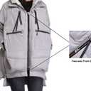 Women's Winter Thickened Down Jackets Long Down Coats Warm Parka with Hood (XS)