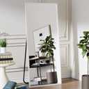 Koonmi 71"x30" Floor Mirror Full Length, Bedroom Floor Body Mirror with Stand, Large Silver Mirror, Leaning, Standing or Hanging Horizontally/Vertically