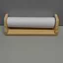 Melissa & Doug Wooden Tabletop Paper Roll Dispenser With White Bond Paper (12 inches x 75 feet) Drawing For Kids Art, Craft Roll For Kids
