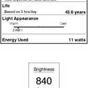 Westinghouse 6133700 Makira Traditional One-Light, 6 Inch 11 Watt Dimmable LED Indoor/Outdoor Surface Mount Fixture with Color Temperature Selection, White Finish, Frosted Acrylic Shade