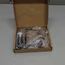 URATOT 6 Pieces Black Christmas Stocking Holder Metal Mantel Stockings Hangers Christmas Stocking Clips for Christmas Party Decoration