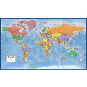 24x36 World Classic Premier Wall Map Poster (Laminated)