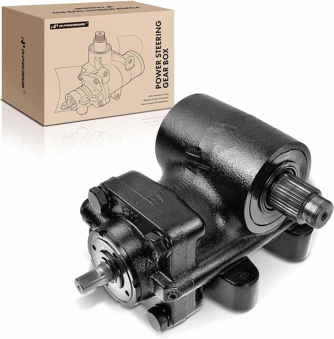 A-Premium - Power Steering Gearbox Gear Box Compatible with Ford F-350 Super Duty 2008-2010, F-450 Super Duty 2005-2018, F-550 Super Duty 2005-2019