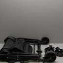 Wagon Stroller for 2 Kids, Baby Wagon Outdoor with Canopy, Collapsible with 5-Point Harnesses, Adjustable Handle & Pull Bar for Infants and Toddlers