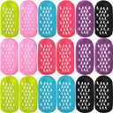 JaGely 6 Pairs Moisturizing Socks Gel Socks Extra Soft Gel Socks Gel Spa Socks for Dry Cracked Feet Skins Gel Lined Feet Care Socks for Repairing Softening Feet Dry Cracked (Multicolored)