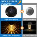 8 Pack Solar Pool Lights for Above Ground Pools, IP65 Waterproof LED Solar Charging and Auto Lights at Night, Essential Accessory for Summer Backyard Fence, Swimming Pool Enclosure Warm Lighting